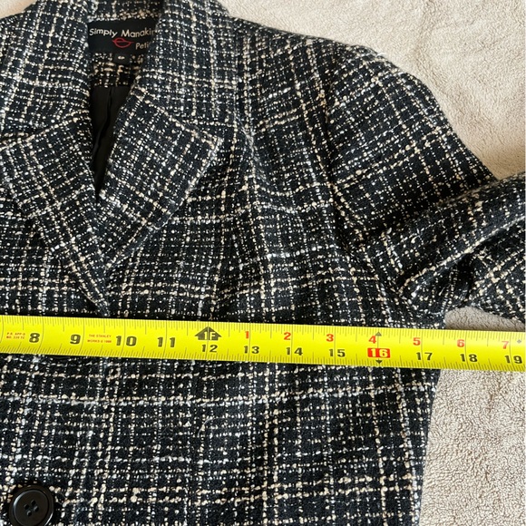 Vintage Tweed Matching 2 Pc Set Blazer & Skirt - Picture 8 of 15